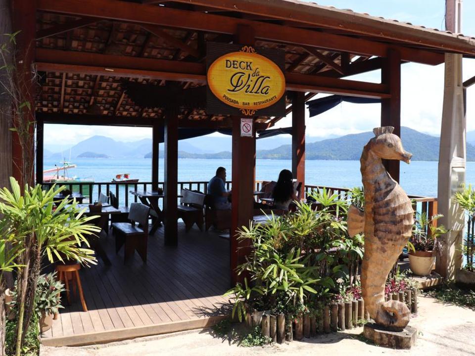 Deck Da Villa Pousada Ubatuba Extérieur photo