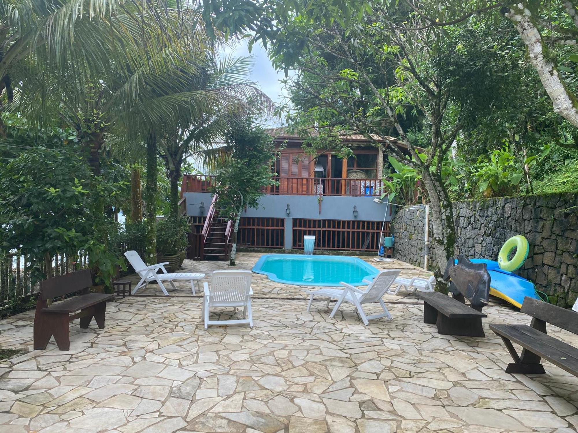 Deck Da Villa Pousada Ubatuba Extérieur photo